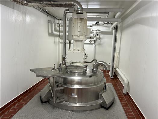 High shear mixing vessel