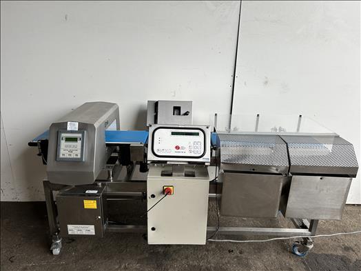 Metal detector checkweigher