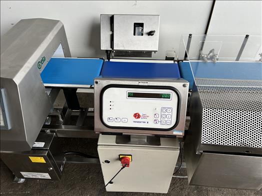 Metal detector checkweigher