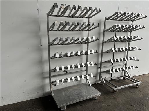 Stainless boot rack