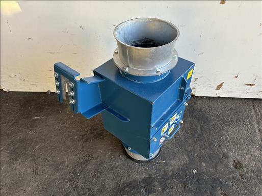 Explosion isolation flap valve