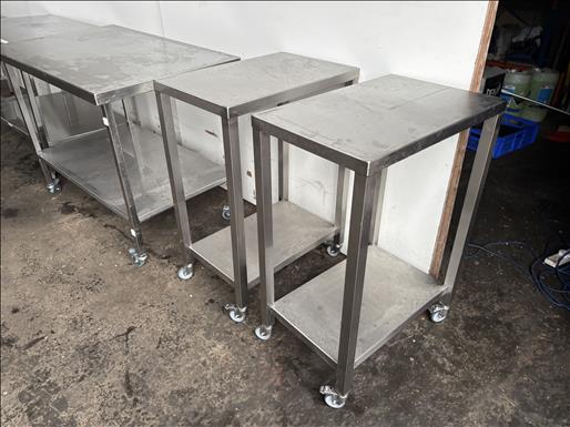 Stainless tables