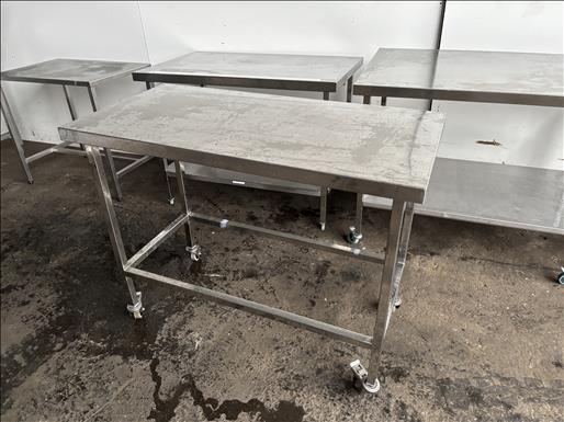 Stainless tables