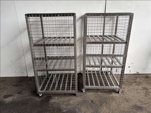 Caged trolleys