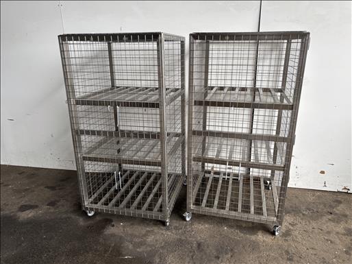 Caged trolleys