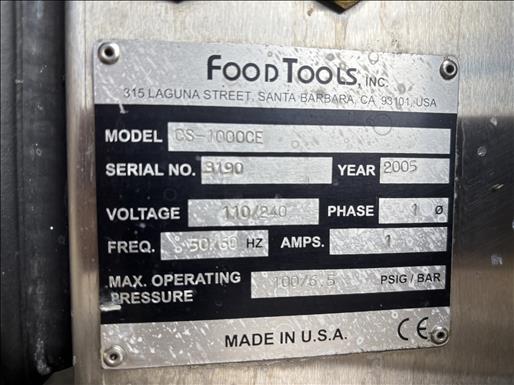 Automatic round cake cutter