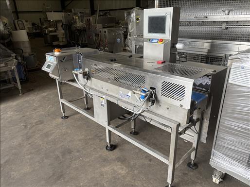 Metal detector checkweigher
