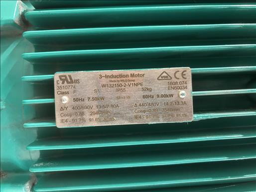 Glanded centrifugal pump