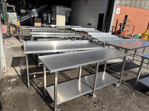 Stainless tables