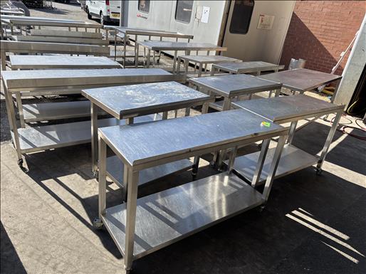 Stainless tables