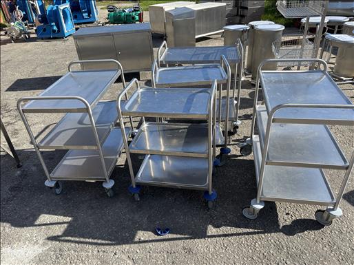 stainless trolleys
