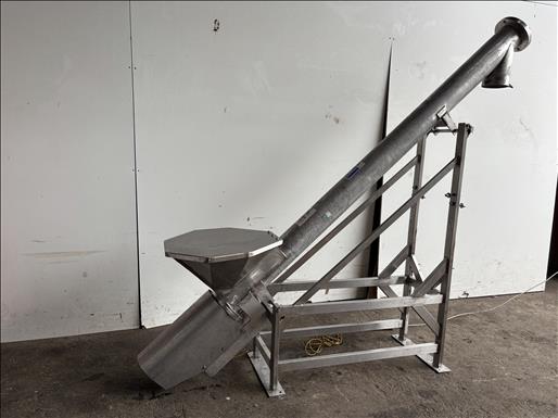 Elevator screw conveyor