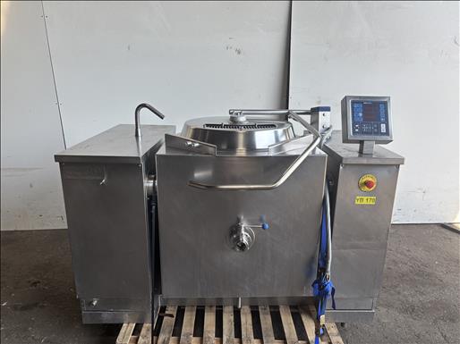 Electric steam jacketed mixing vessel