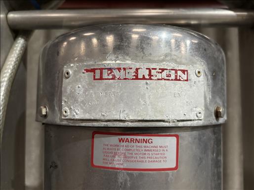 High shear mixer on stand