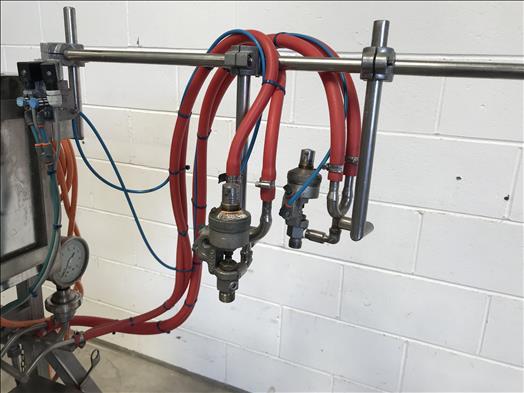 Mobile heated spray glazer