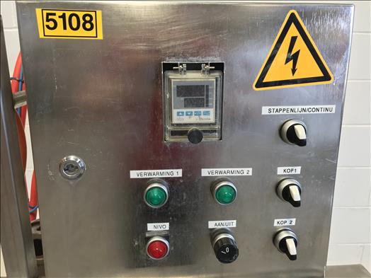 Mobile heated spray glazer
