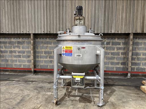 jacketed mixing vessel