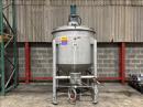 Tourell Gardner 1500L jacketed mixing vessel